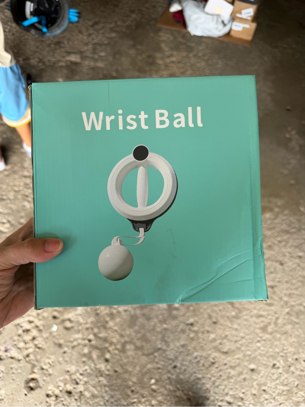 Wrist Ball Hand Gyroscope Trainer - White